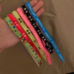 6 Under Armour head bands